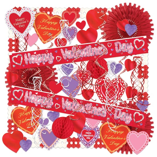 Beistle Valentine's Day Decorating Kit